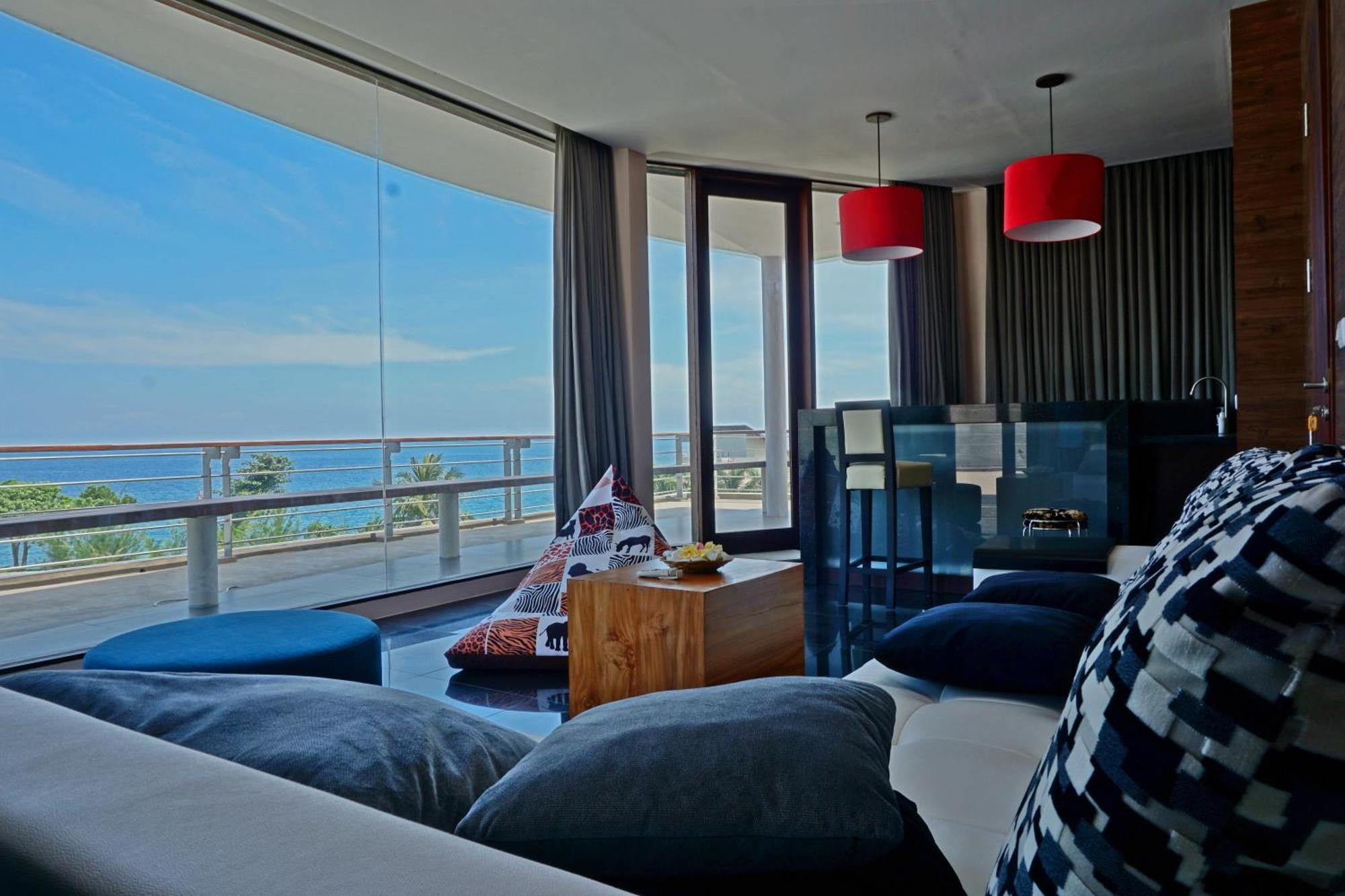 Pasific Beach Cottages Mangsit Chambre photo